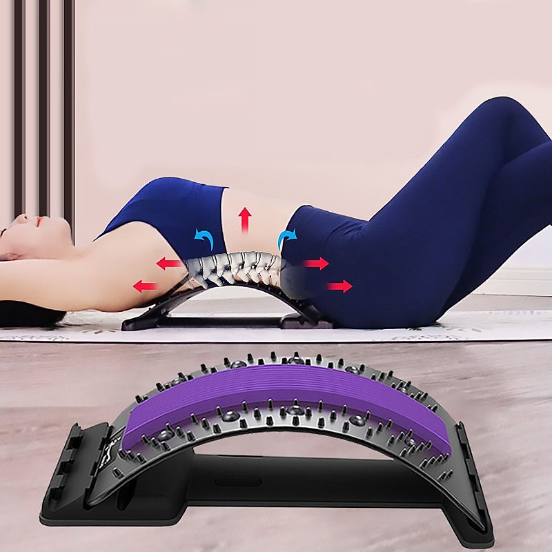Back Lumbar Stretch Massager