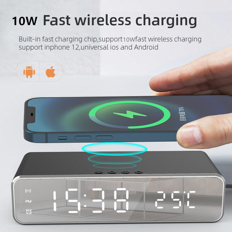 2-in-1 Wireless Charger Clock